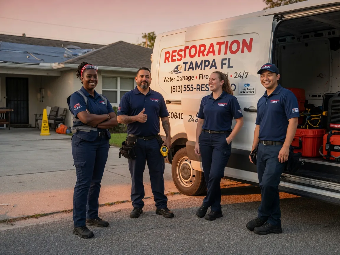 Water Damage Restoration company in Brandon, TX